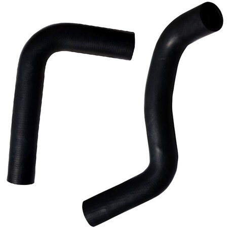 Aic Replacement Parts Upper & Lower Radiator Hose Set Fits Ford Tractor 5700 6700 6710 7700 7710 D5NN8260C-E8NN8286BA-SET